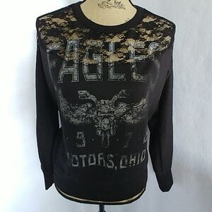 Stranded Women's Motorcycle Graphic Shirt Top